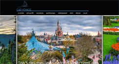 Desktop Screenshot of cap-voyage.com